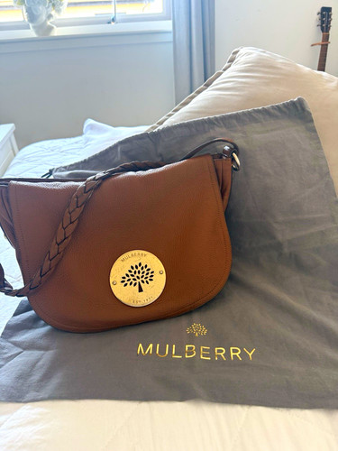 Mulberry daria brown pebbled - mulberry,