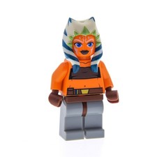 1x Lego Minifigure Star Wars Clone Wars Ahsoka Tano Padawan 8037 7675 7680 sw0192