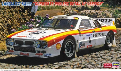 Hasegawa 20775 1986 lancia 037 - lancia,