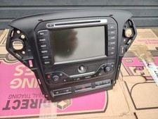Ford Mondeo Stereo head unit 10-14 Sat Nav black MK4 with code BS7T-18K931-EJ