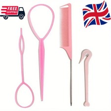 4pcs Topsy Tail Hair Loop