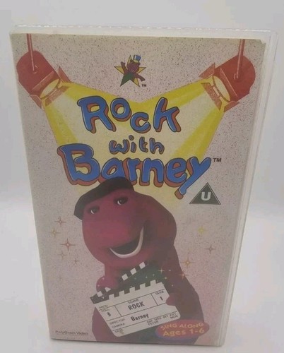 Barney rock with - with, vhs