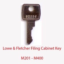 Lowe & Fletcher Replacement Filing Cabinet Key M201-M400