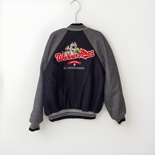 Warner Bros USA Varsity College Jacket Looney Tunes Champions Wool Small Vintage