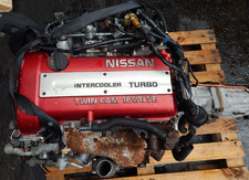 JDM NISSAN SR20DET S13 ENGINE SR20 REDTOP MOTOR 240SX S13 SWAP TURBO 2.0L SR20