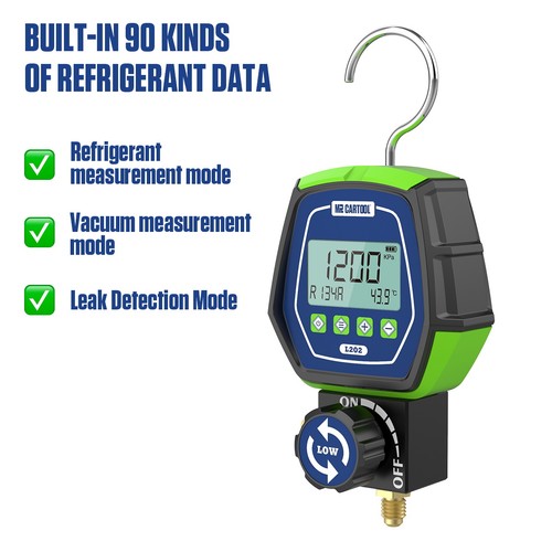 Digital refrigeration manifold - digital,