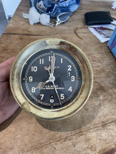 Chelsea clock s - co., u.s.army