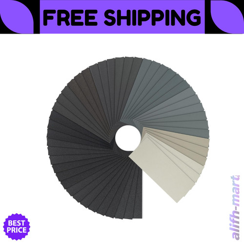 48pcs sandpaper sheets - sandpaper,