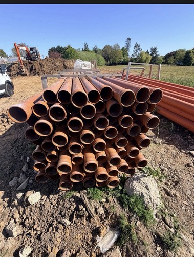 Drainage pipes from building - pipes,