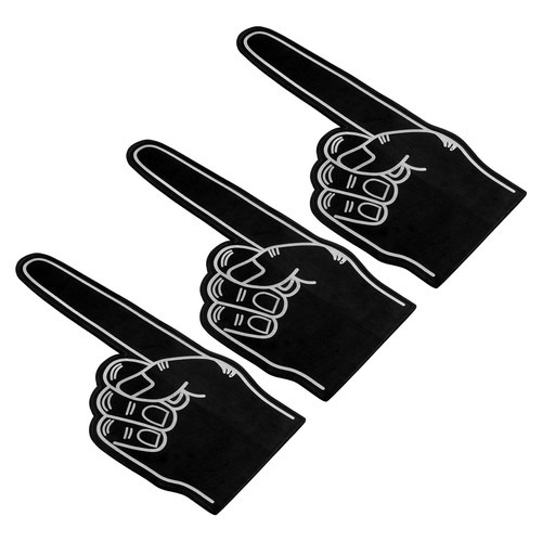 3pcs giant foam - finger, inch