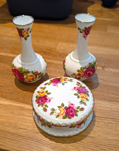 Cottage rose bone china floral - rose,