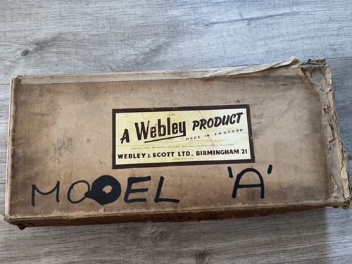 Webley scott very - scott, rare