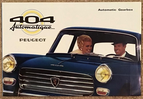 Peugeot 404 automatic car - peugeot,