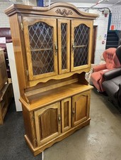 Solid Oak Welsh Dresser/wall