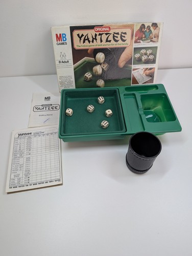 Games original yahtzee 1982 - mb,