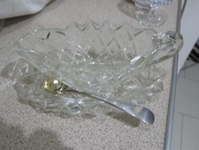 Vintage Pressed Glass Sauce