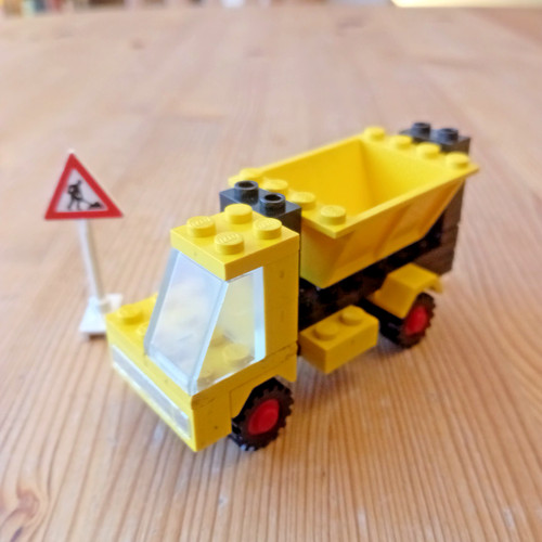 Vintage lego tipper truck - vintage,