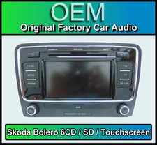 Skoda Superb CD Player car
