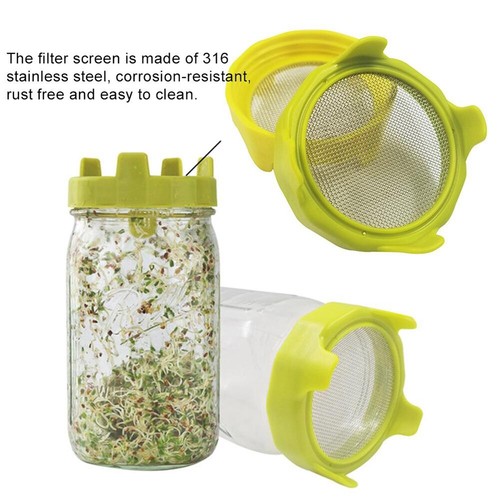 Sprouting lid with - lid,