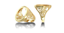 9ct Yellow Gold Half Sovereign