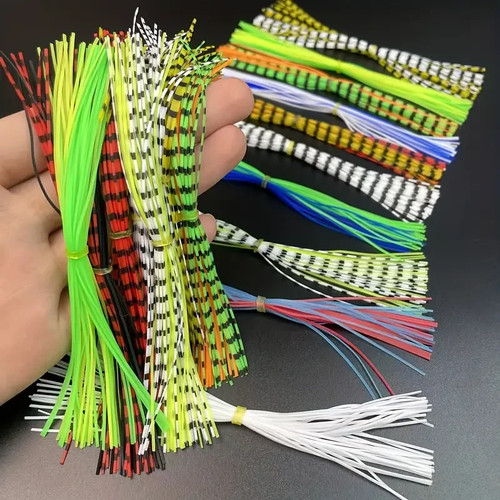 Silicone jig skirt - silicone, threads