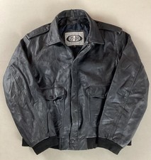 Vintage Leather Flight Jacket