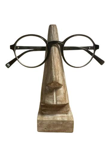 Wooden plain beige spectacle - plain,