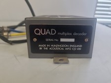 Quad 2 FM Multiplex Decoder Spares Or Repair