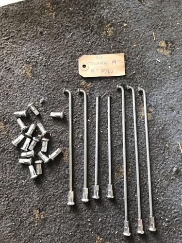 Triumph spokes project - spokes,