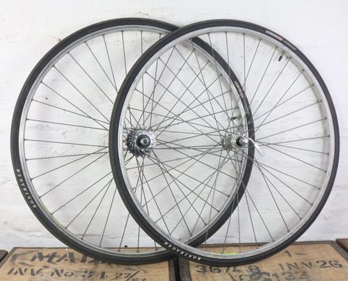 Rooi mach 700c wheels - mach, shimano