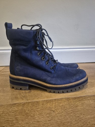 Timberland navy blue ankle - navy,