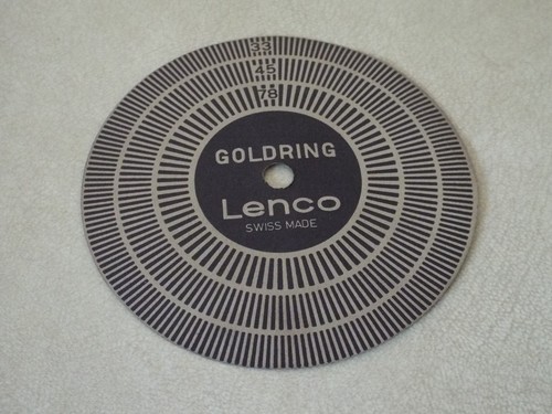 Goldring lenco strobe disc - goldring,