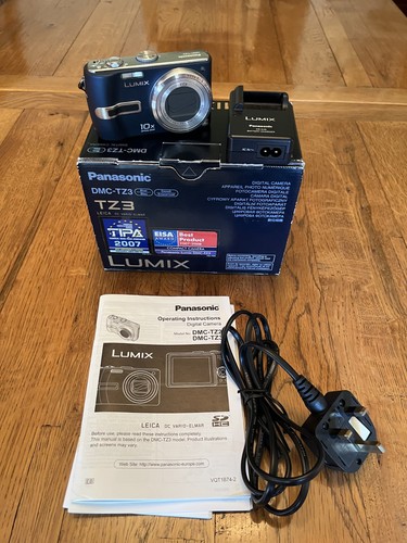 Panasonic lumix dmc tz3 2mp - dmc-tz3, 7.2mp