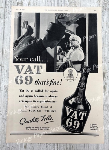 Vat scotch whisky - 69,