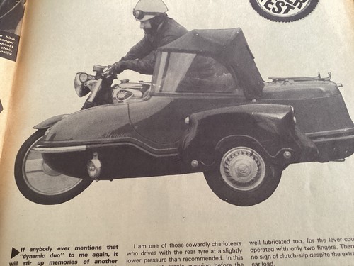 Bsa rocket clubman watsonian - bsa,