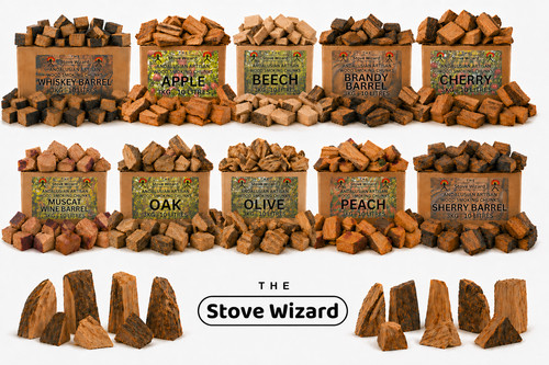 Bbq smoking wood chunks 3kg - bbq,