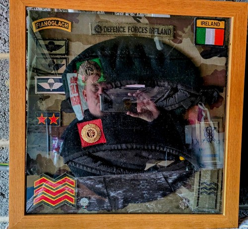 Irish defence forces framed - forces,