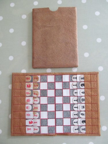 Vintage pocket chess - vintage,