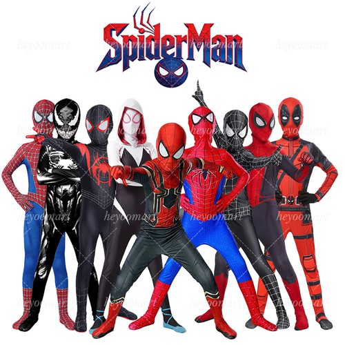Kids spiderman cosplay costume - kids,