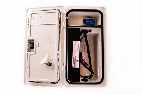 Door locker battery box - ,