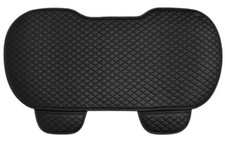 Black PU Leather Car Rear Back