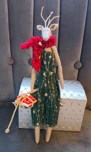 Handmade christmas deer - handmade,
