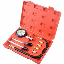 Petrol Engine Cylinder Pressure Tester for Car Compression Test Gauge Kit Set 🔥