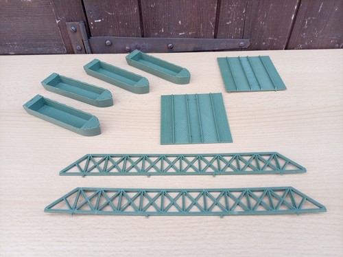 Airfix pontoon bridge - pontoon, 1:72