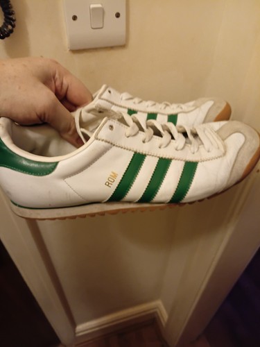 Adidas rom green stripes size - adidas,
