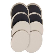8Pcs 8.9cm Furniture Moving Sliders Pads For Carpet Felt Gliders Feet Mover Mad