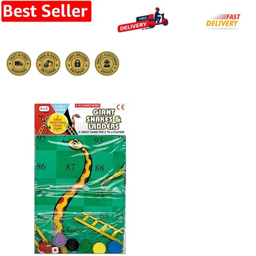 Giant snakes and ladders - snakes,