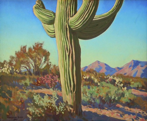 Maynard dixon sahuarro tucson - sahuarro,