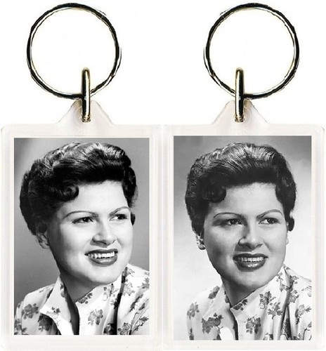 Patsy cline portraits keyring - portraits,