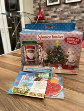 Sylvanian Families 2006 Father Christmas & Tree Set Boxed and Unused Complete